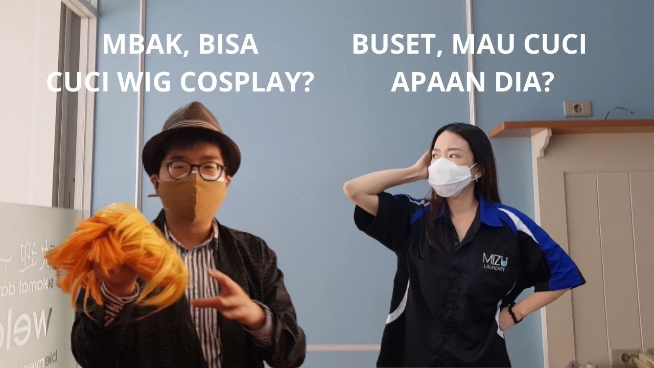 CUCI BAJU COSPLAY DI MIZU LAUNDRY
