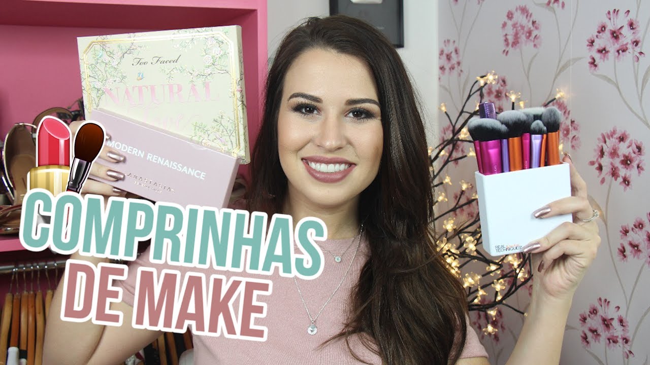Compras de Makes nos EUA - Fabi Santina