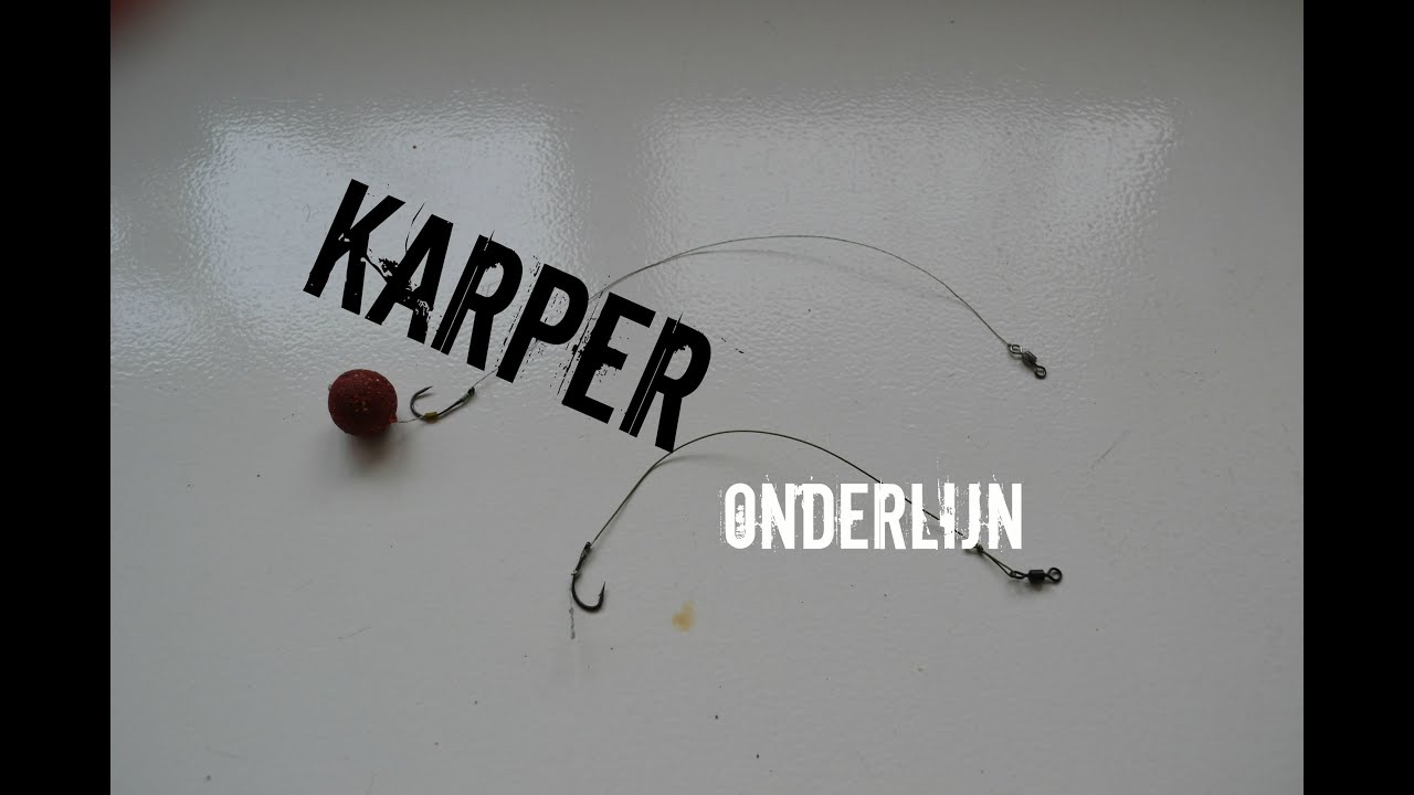 Karper onderlijn maken.