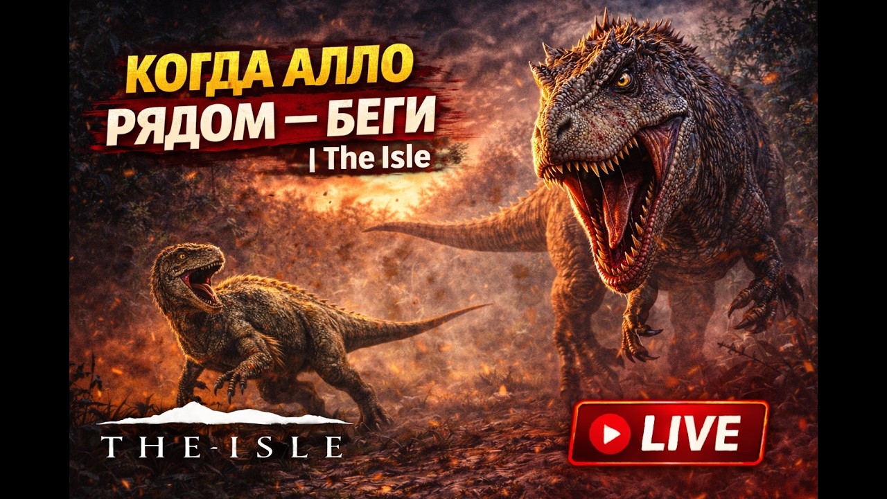 Когда Алло рядом — беги | The Isle #gaming  #theisle #theisleevrima   #repost