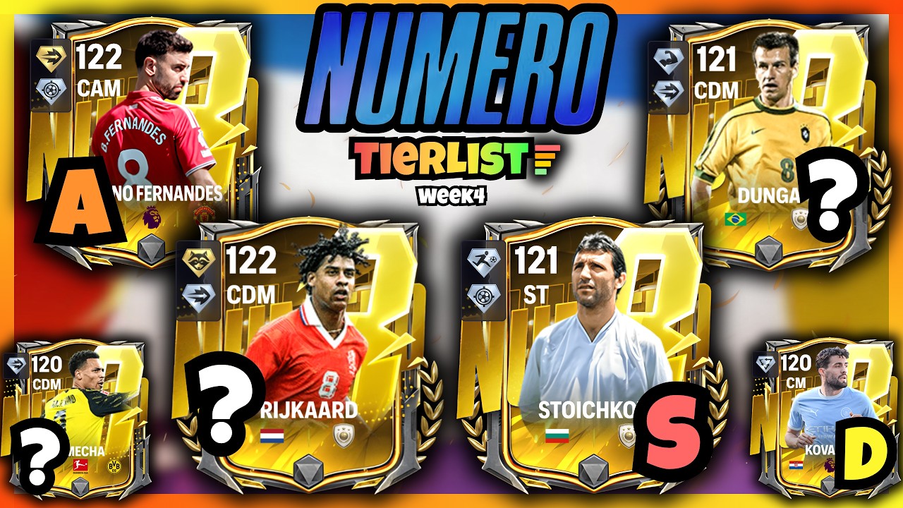 🚨Final Update! 👀Best Numero Week 4 Players to Get in FC Mobile! (META RANKINGS)