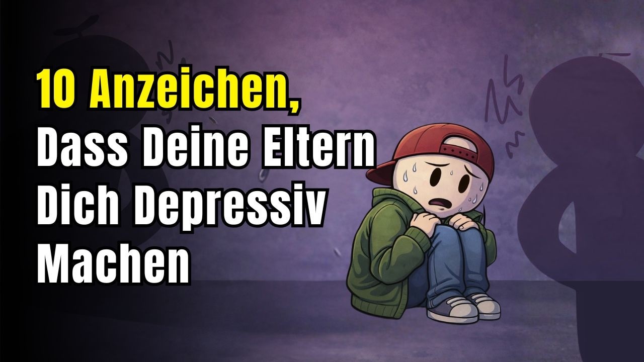 10 Anzeichen, Dass Deine Eltern Dich Depressiv Machen
