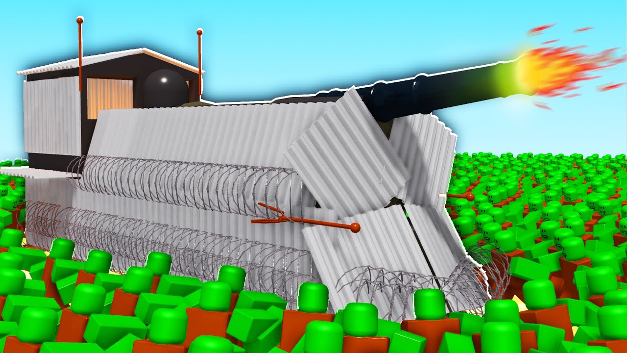 I Built The Ultimate TANK Train in Dead Rails