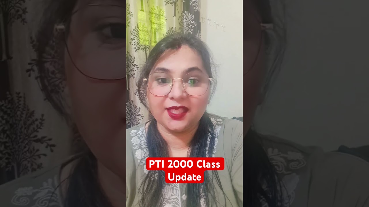 PTI 2000 Class Update #gillzmentor #pti2000