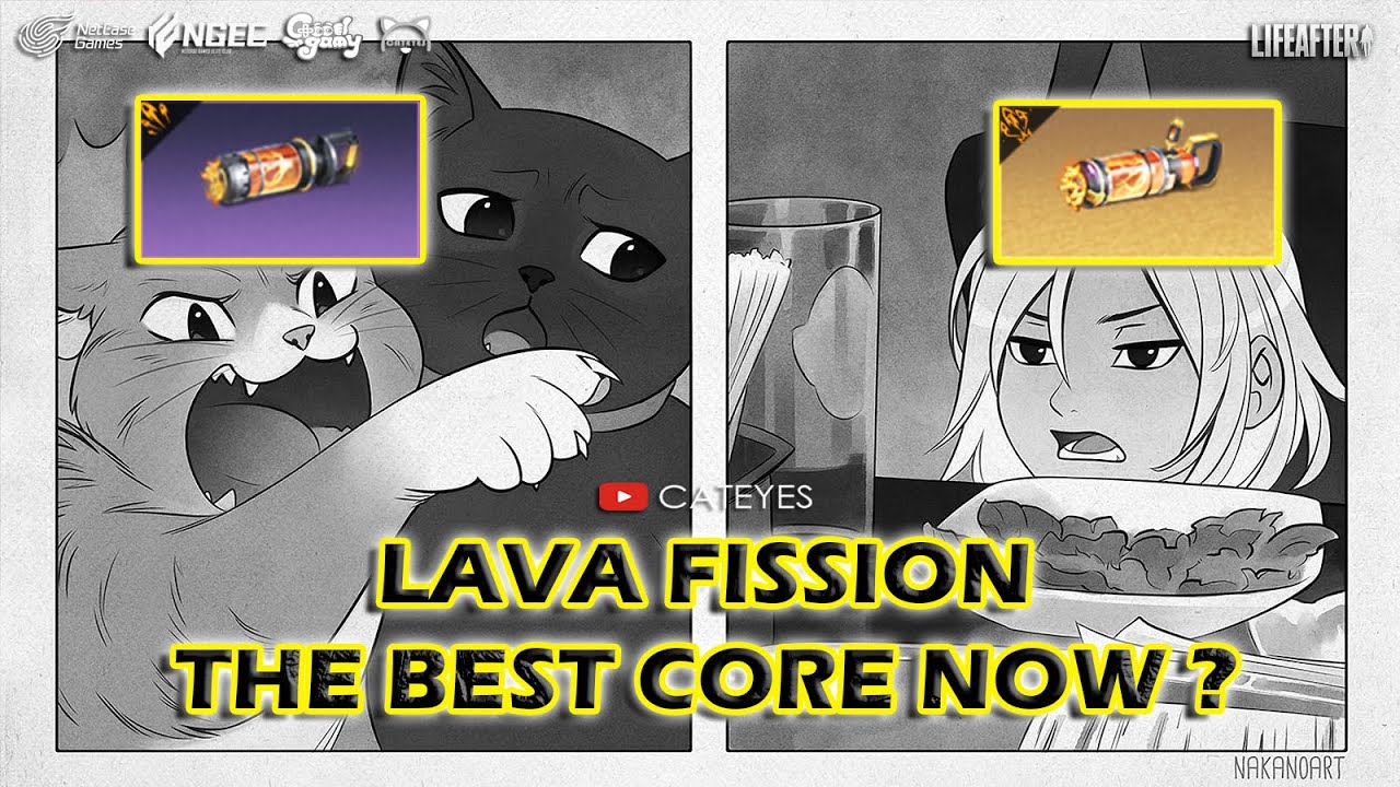 😼LIFEAFTER : How can Lava Fission Rifle's Core 🔥 better than Quadruple Burst Now❓PVP Gameplay Test