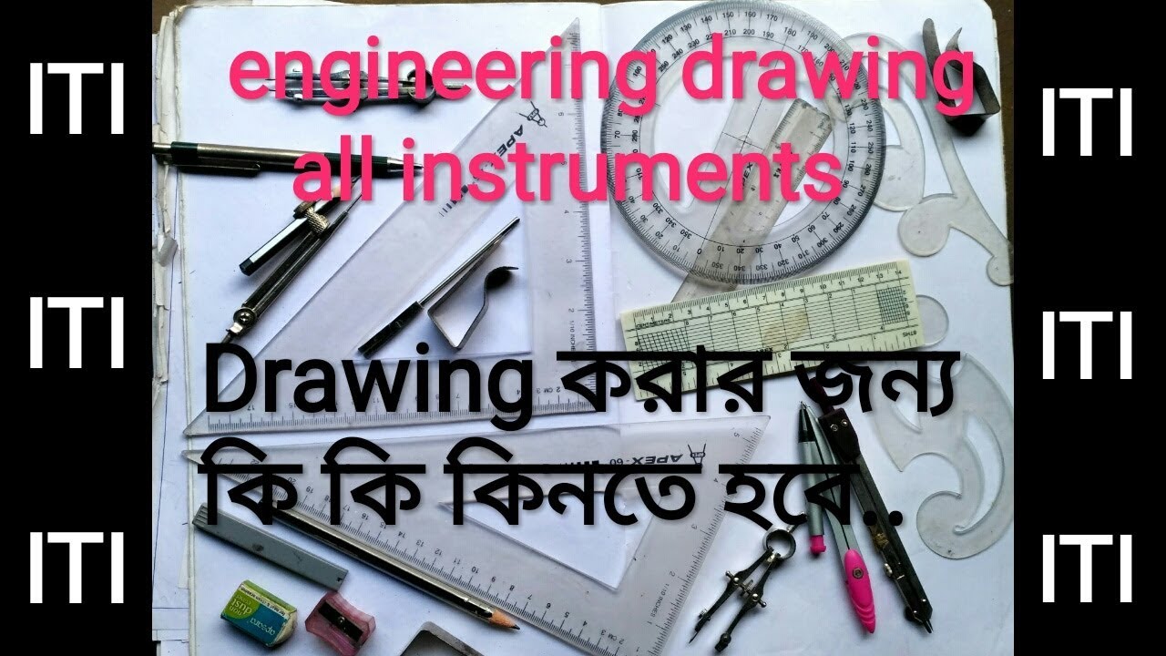 ITI engineering drawing all instruments..
