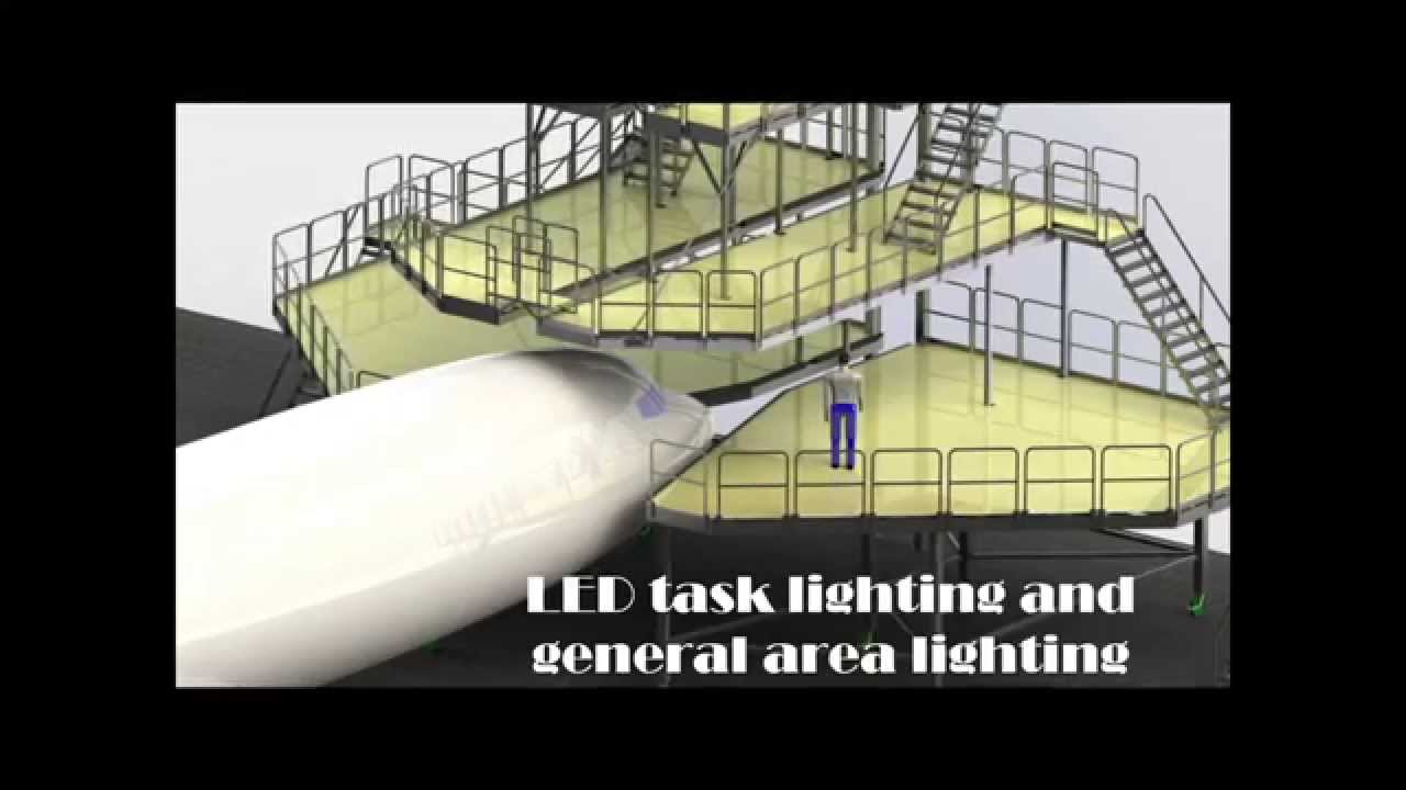 Aircraft Maintenance Platforms | 737 Tail Dock
