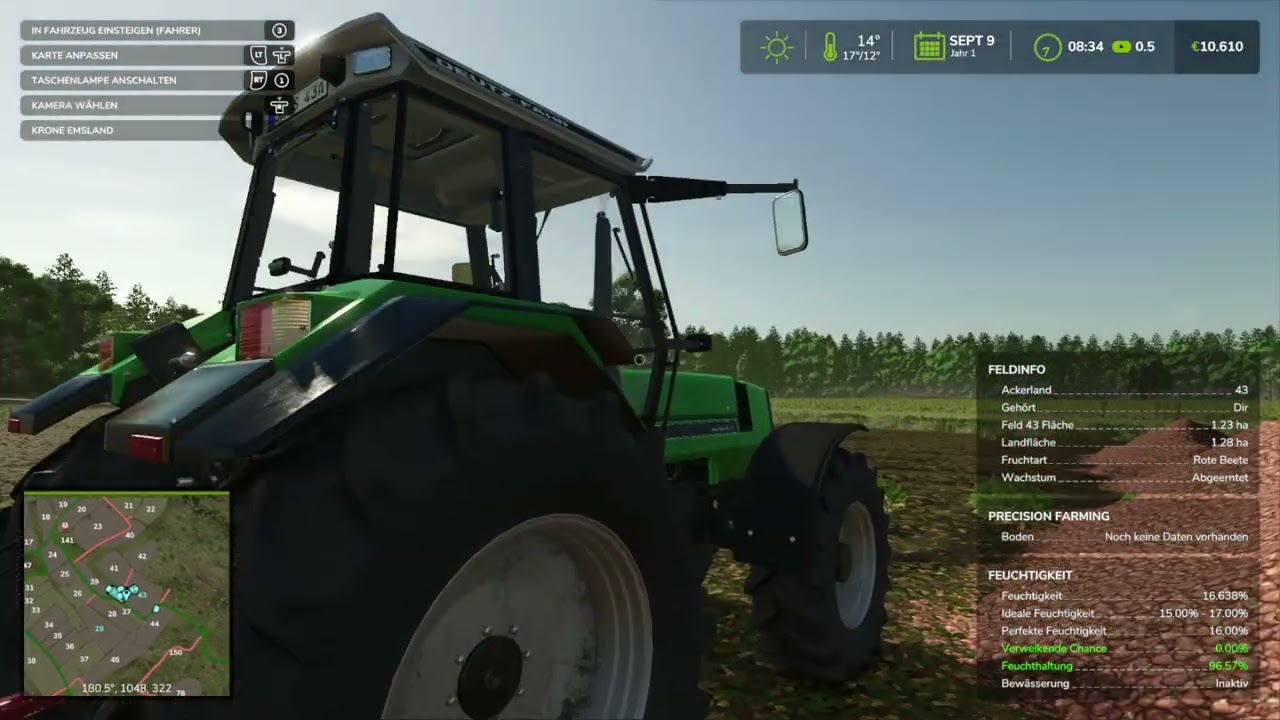Farming Simolator 25 Rote Bete Fuhre zum hof Teil 1. Teil 2 Folgt !!!!