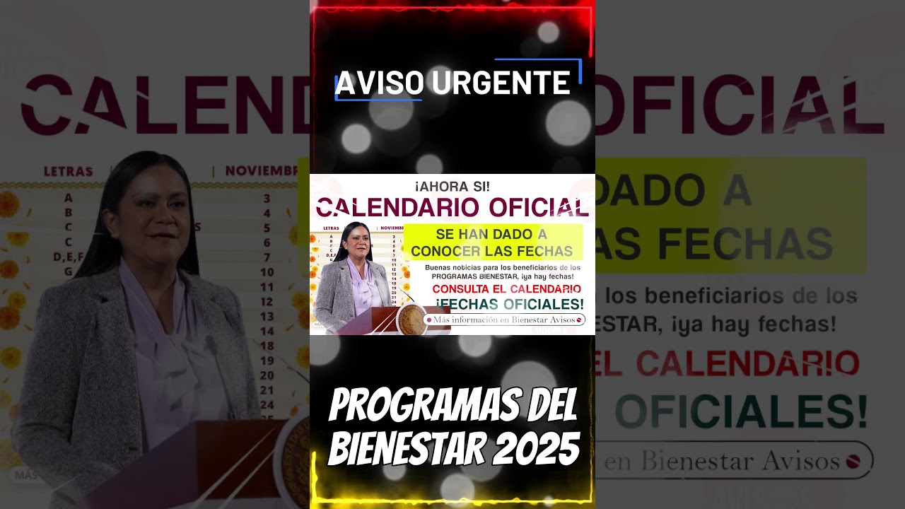 📌🤑&iexcl;Calendario oficial de pagos! Estas son las fechas compartidas por la secretaria Ariadna Montiel