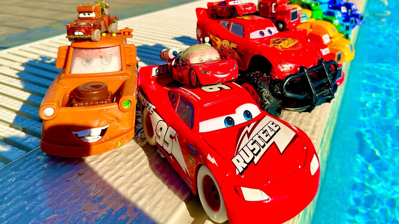 Disney Pixar Cars toys Review | Lightning McQueen, Finn McMissile, Mack, Doc Hudson,Cruz Ramirez