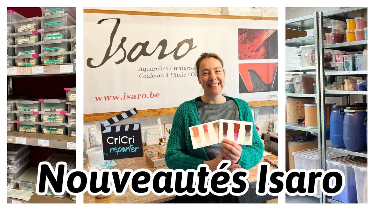 Nouveautés Aquarelles Isaro: couleurs, aménagement, ...
