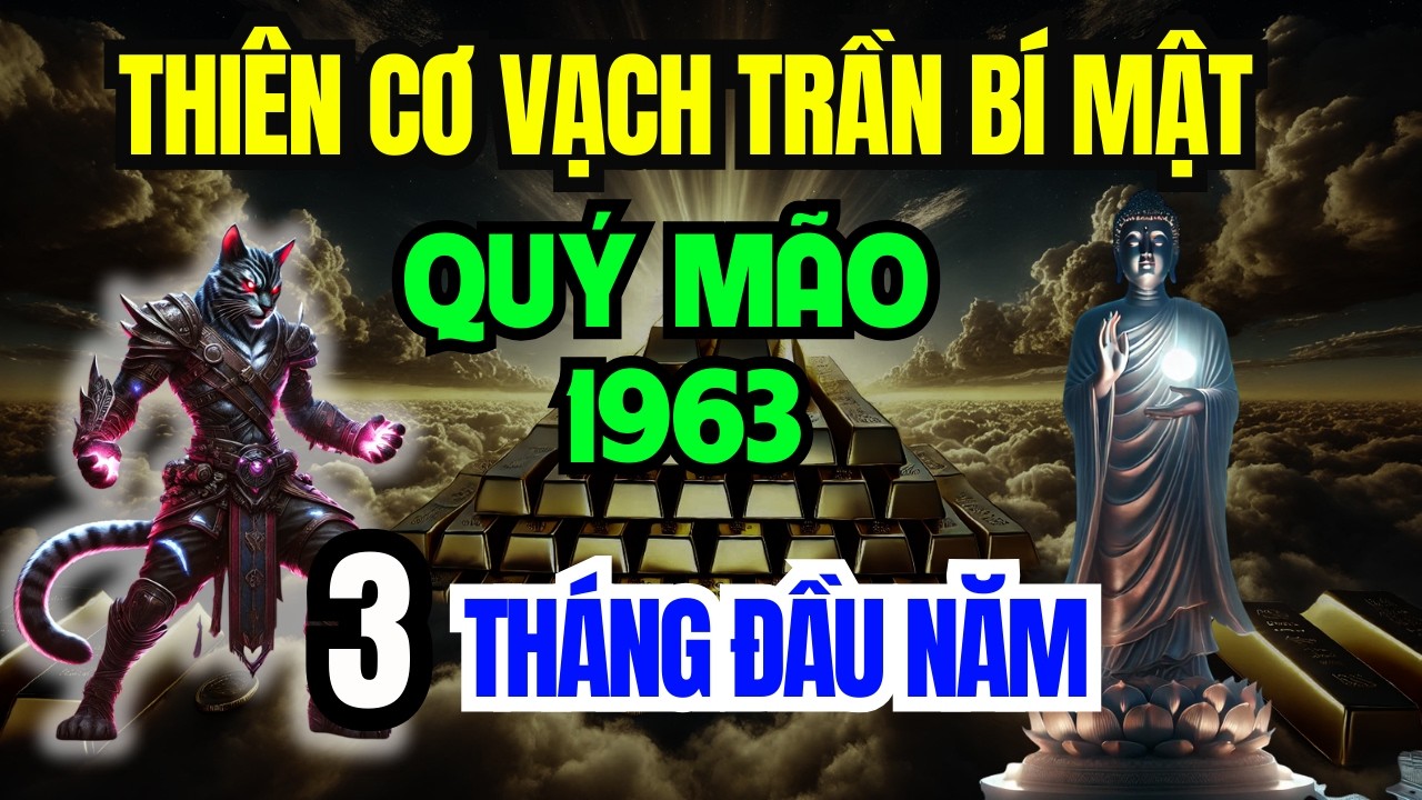 Rõ Như Ban Ngày :Tuổi Quý Mão 1963, 3 Tháng Đầu 2026 Là Bước Ngoặt – Biết Sớm Tránh Họa, Đón Lộc.