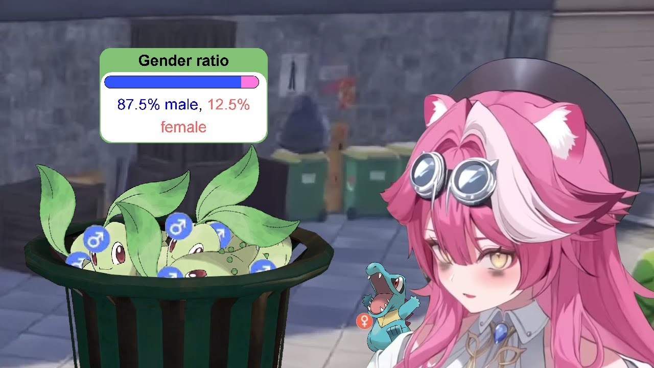 [Hololive EN] Raora's quest for Chika - the female Chikorita (Pokemon Legends Z-A)