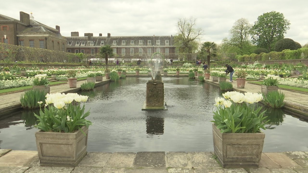 Princess Diana memorial garden opens at Kensington Palace