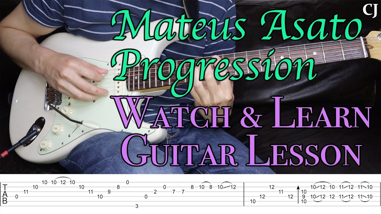 Because He Lives - Mateus Asato (With Tab) | Watch and Learn Guitar Lesson