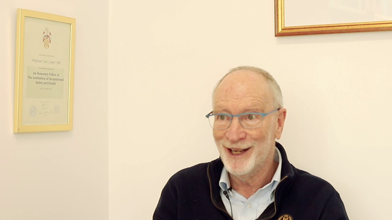 Professor Sir Cary Cooper: How to build a culture of employee wellbeing