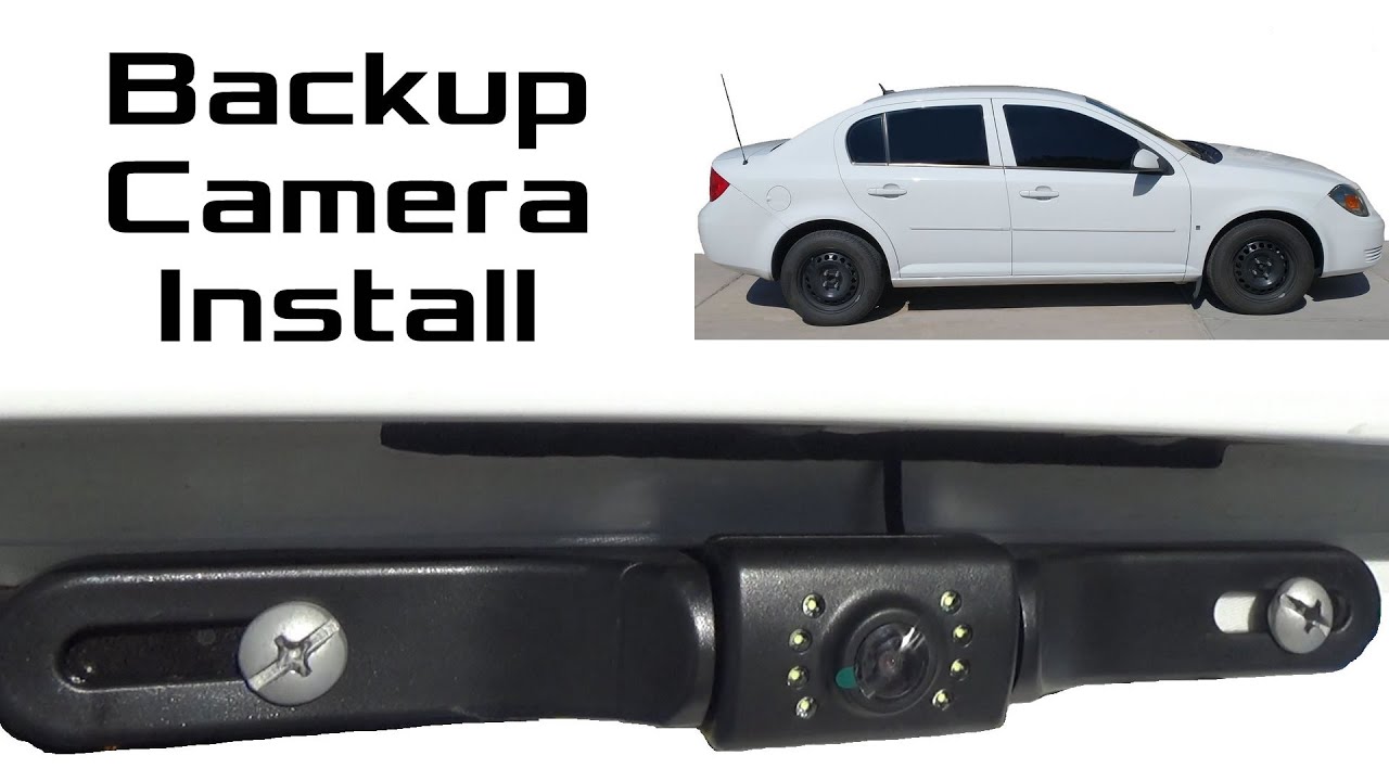 Как установить камеру заднего вида в Chevrolet Cobalt или Pontiac G5