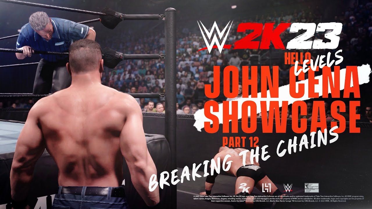 WWE 2K23 Showcase Mode : Part 12 - Breaking the Chains - John Cena vs Brock Lesnar