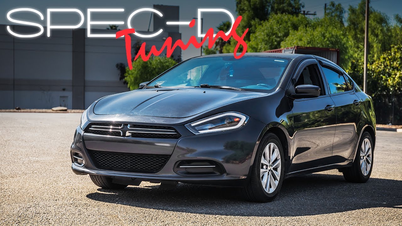SPECDTUNING INSTALLATION VIDEO:  2013-2016 DODGE DART PROJECTOR HEADLIGHTS