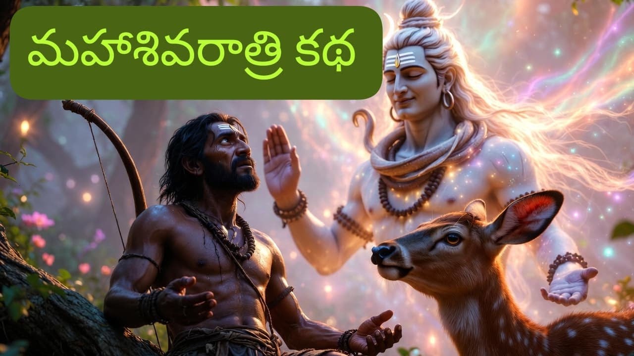 మహా శివరాత్రి రోజు మోక్షం పొందిన వేటగాడి అద్భుత కథ |AI vedioఈ కథ విన్నవారికి సకల పాపాలు తొలిగిపోతాయి