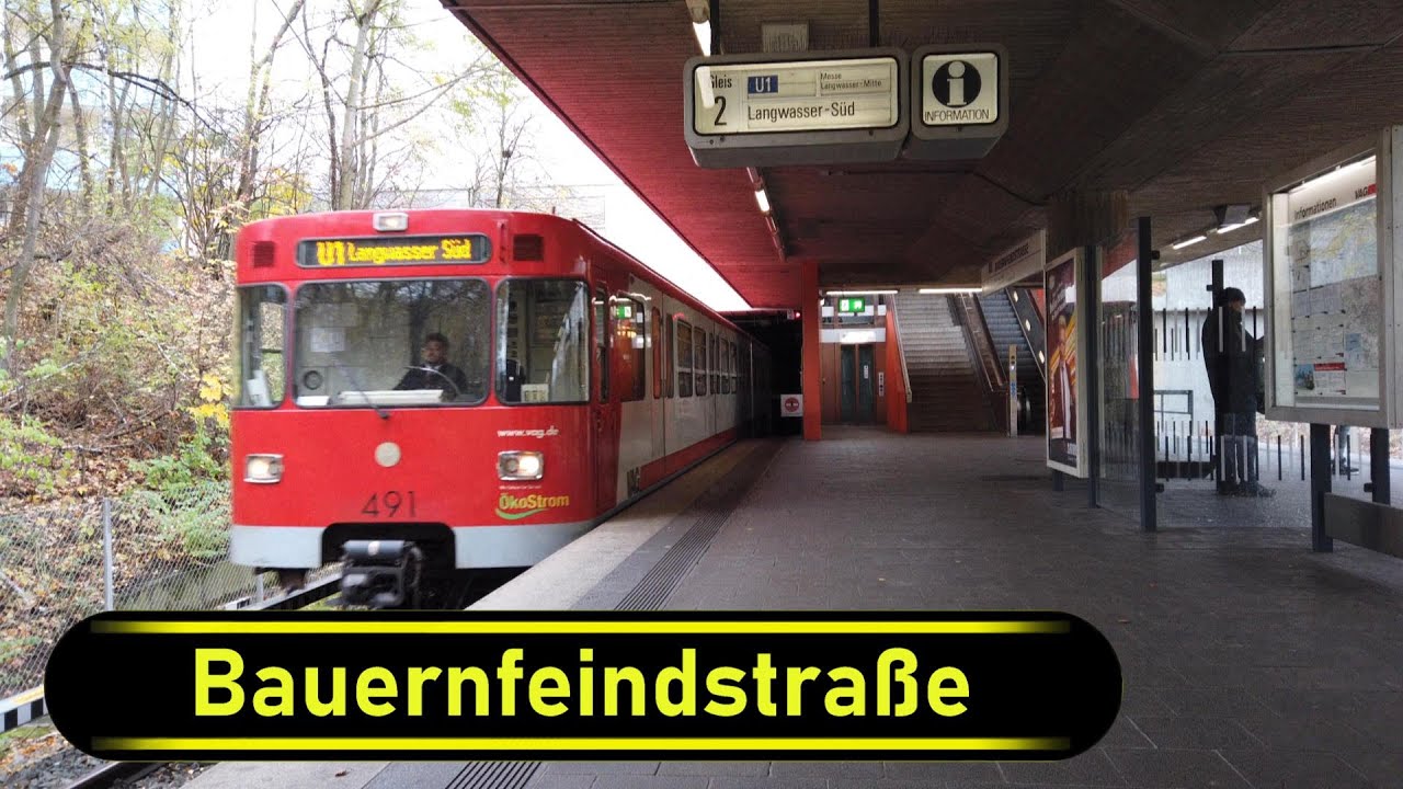 U-Bahn Station Bauernfeindstraße - Nuremberg 🇩🇪 - Walkthrough 🚶
