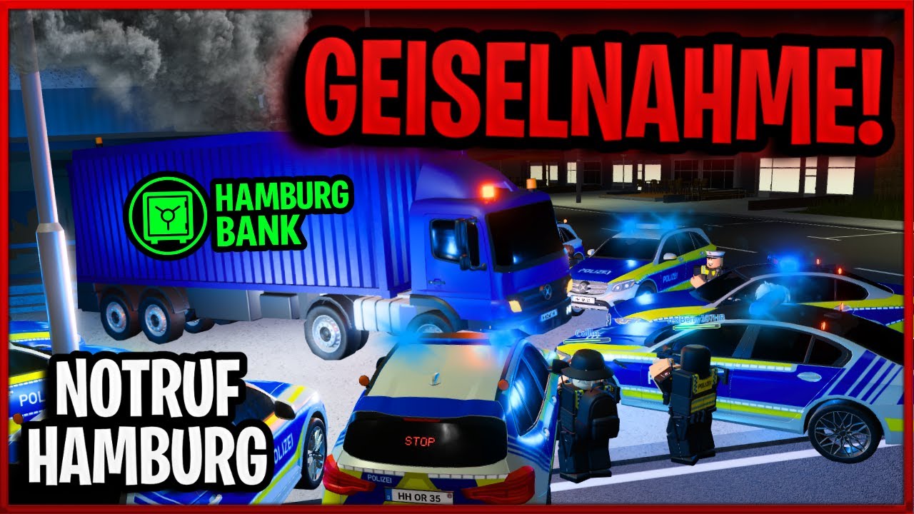GEISELNAHME bei der BANK in Notruf Hamburg! (GROßEINSATZ) 🚨 | Notruf Hamburg RP