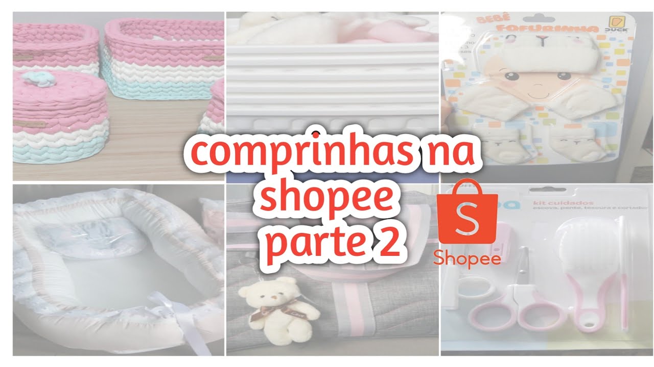 enxoval da bebê na shopee