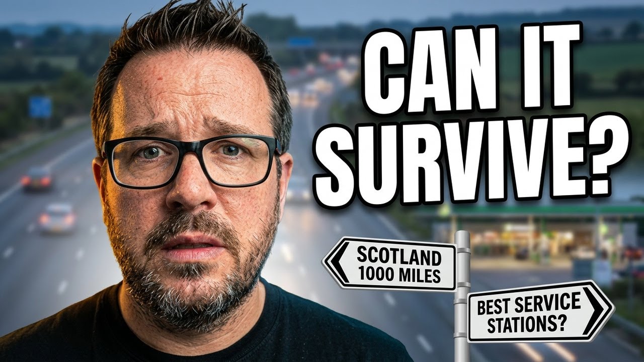 1000 Mile Road Trip In A £200 Car - Did The Best Service Stations Live Up To The Hype?