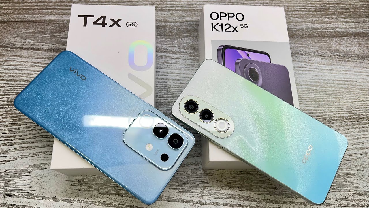 Vivo T4x 5g vs Oppo K12x 5g - Best Konsa ? | Rs 10990 🔥 | Gaming Processor 🎮 | Best Camera 📸