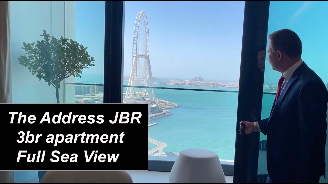 The Address Jumeirah Dubai | 3 bedroom apartment | sea view