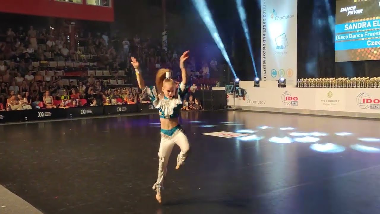 Sandra Elle - Dance4Life Czech Republic - 2. place European Championship Disco Dance Freestyle Jun.