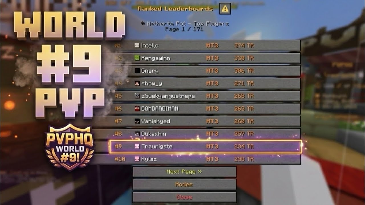PvP HQ : Nethpot Top #9 ( Tier 2 )