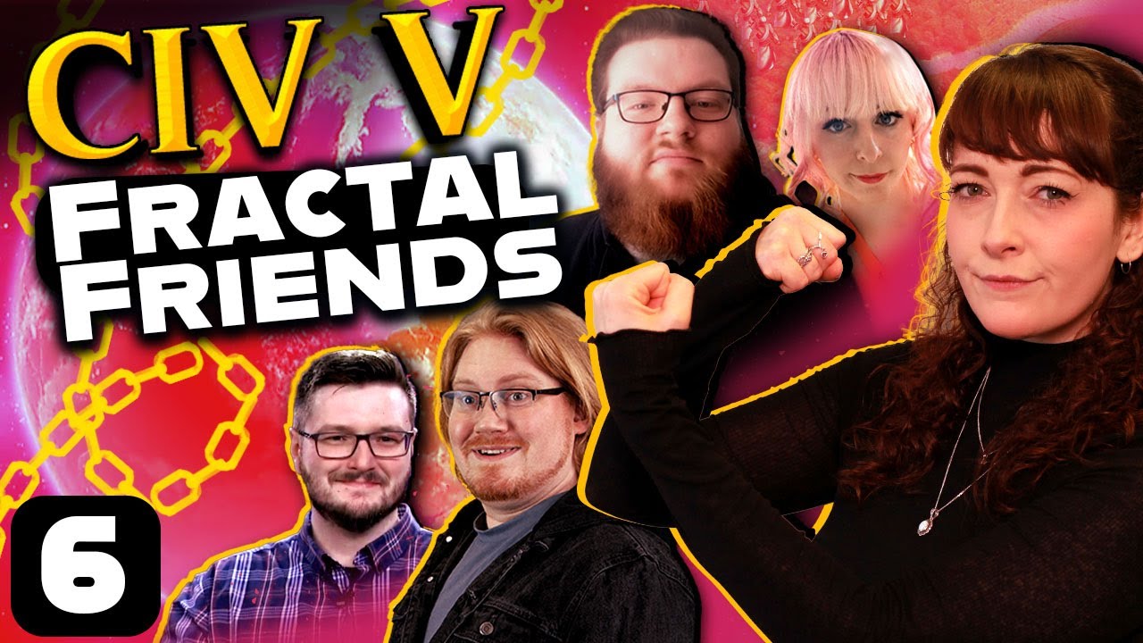 Отличная игра в Sim City | Civ V: Fractal Friends, эпизод #6