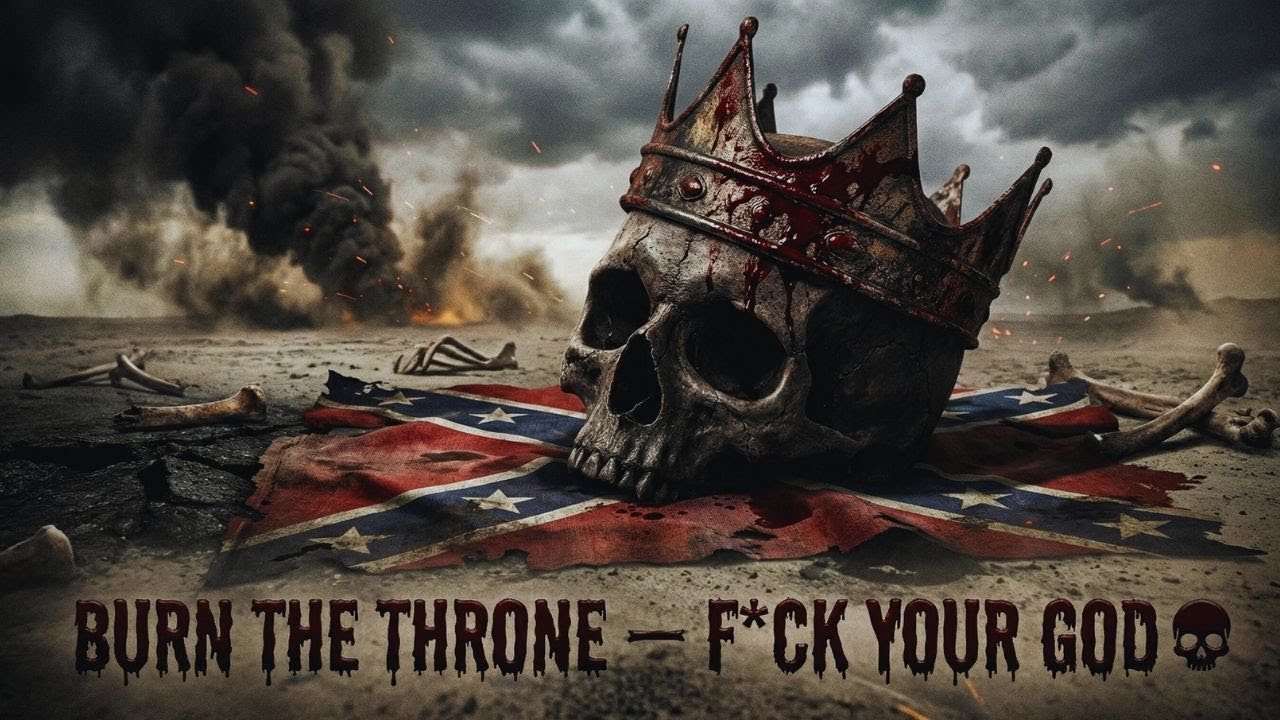 BURN THE THRONE — F*CK YOUR GOD 💀 | Dirty Outlaw Country Rap Anthem (Explicit Lyrics)