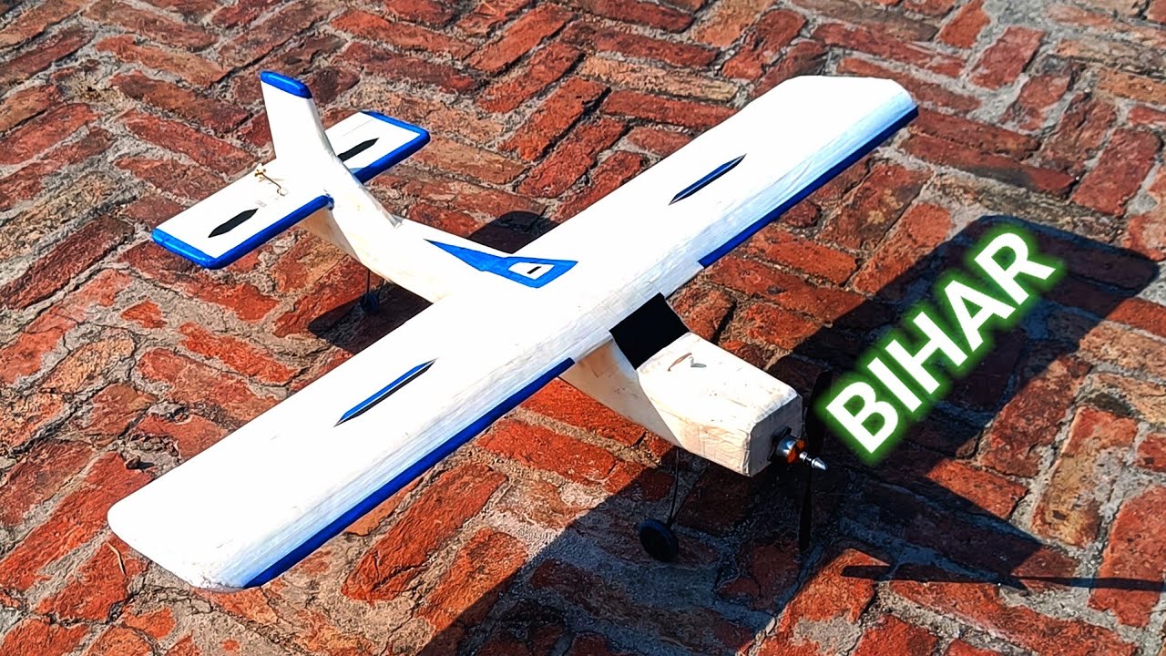HOW TO MAKE RC PLANE // RC प्लेन कैसे बनाएं