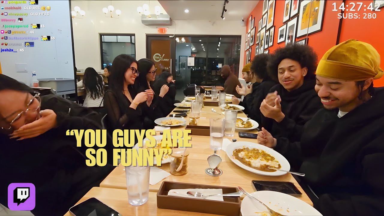 Arky , Nos , Yugi and Joyce , Linda MUKBANG 🍜🍛