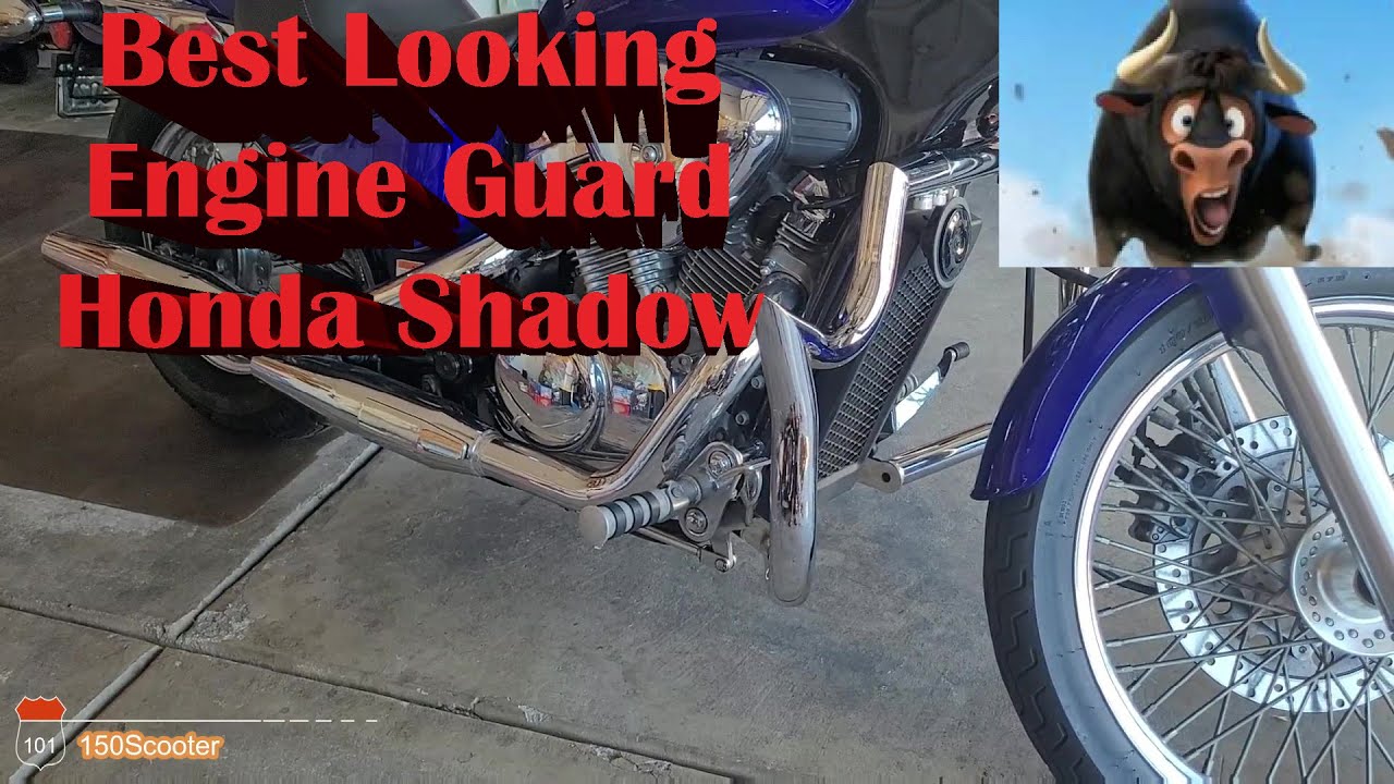 Nicest Looking Engine Guard For Honda Shadow VLX 600 Installation