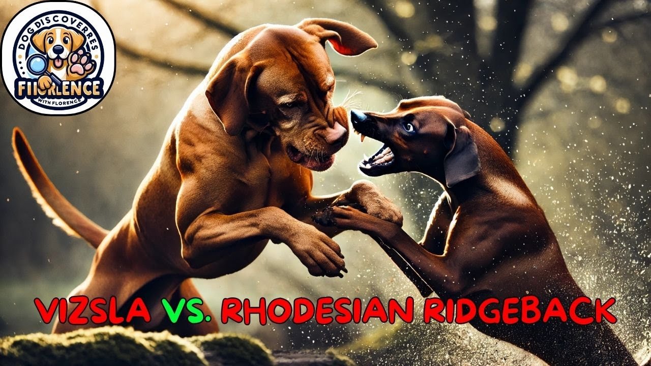 Vizsla vs. Rhodesian Ridgeback: Battle of Agility and Strength!