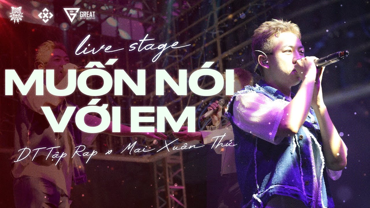 DT TẬP RAP x MAI XUÂN THỨ - MUỐN NÓI VỚI EM (Live at Rise Of The Underdogs)