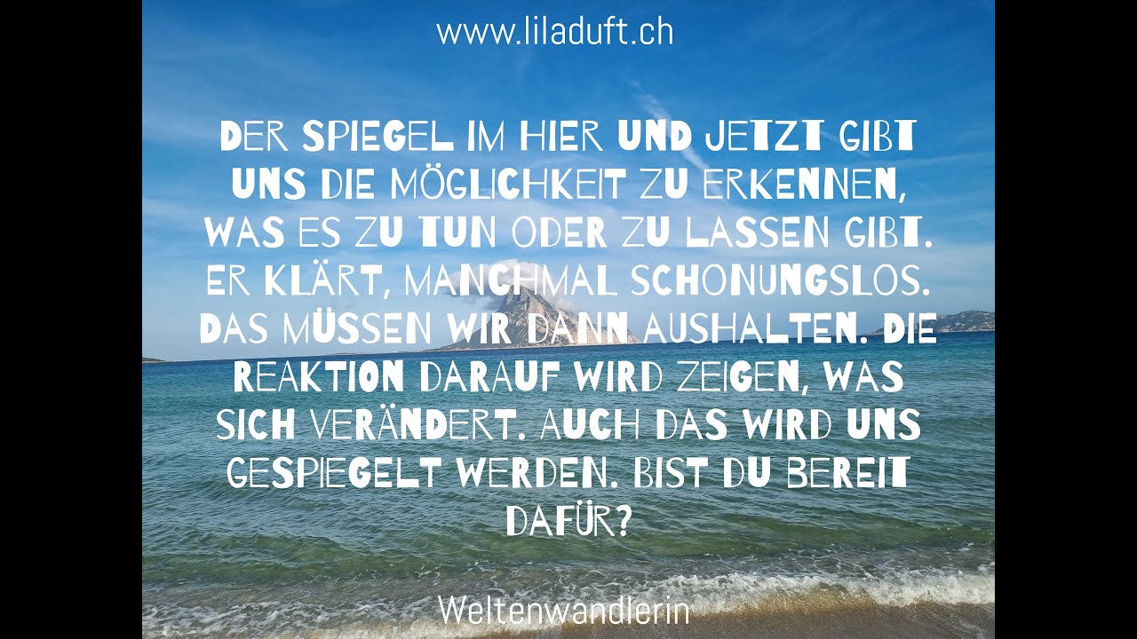 Wer ehrlich reflektiert, weiss was der nächste Schritt ist.