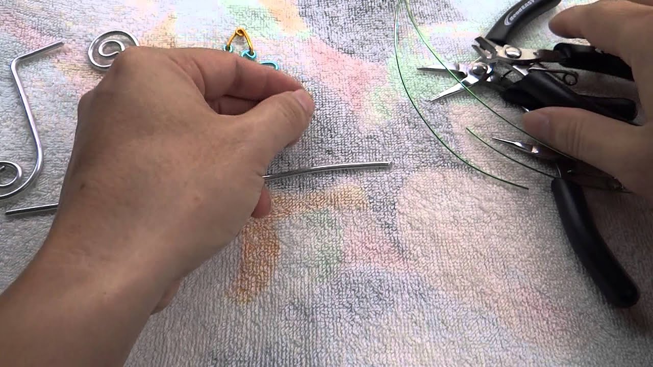 【手作教室】鋁線基本功（彎、圈、繞、編）