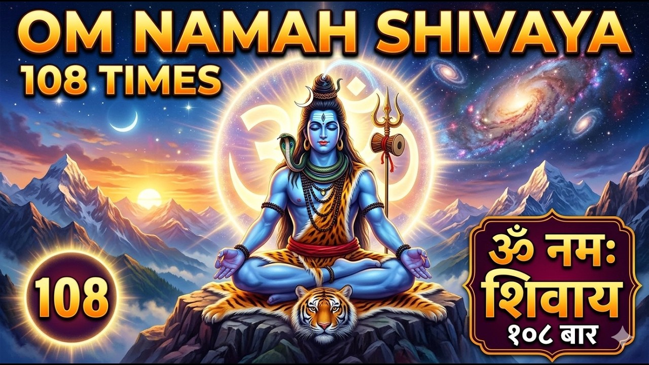 Om Namah Shivaya 108 Times 
