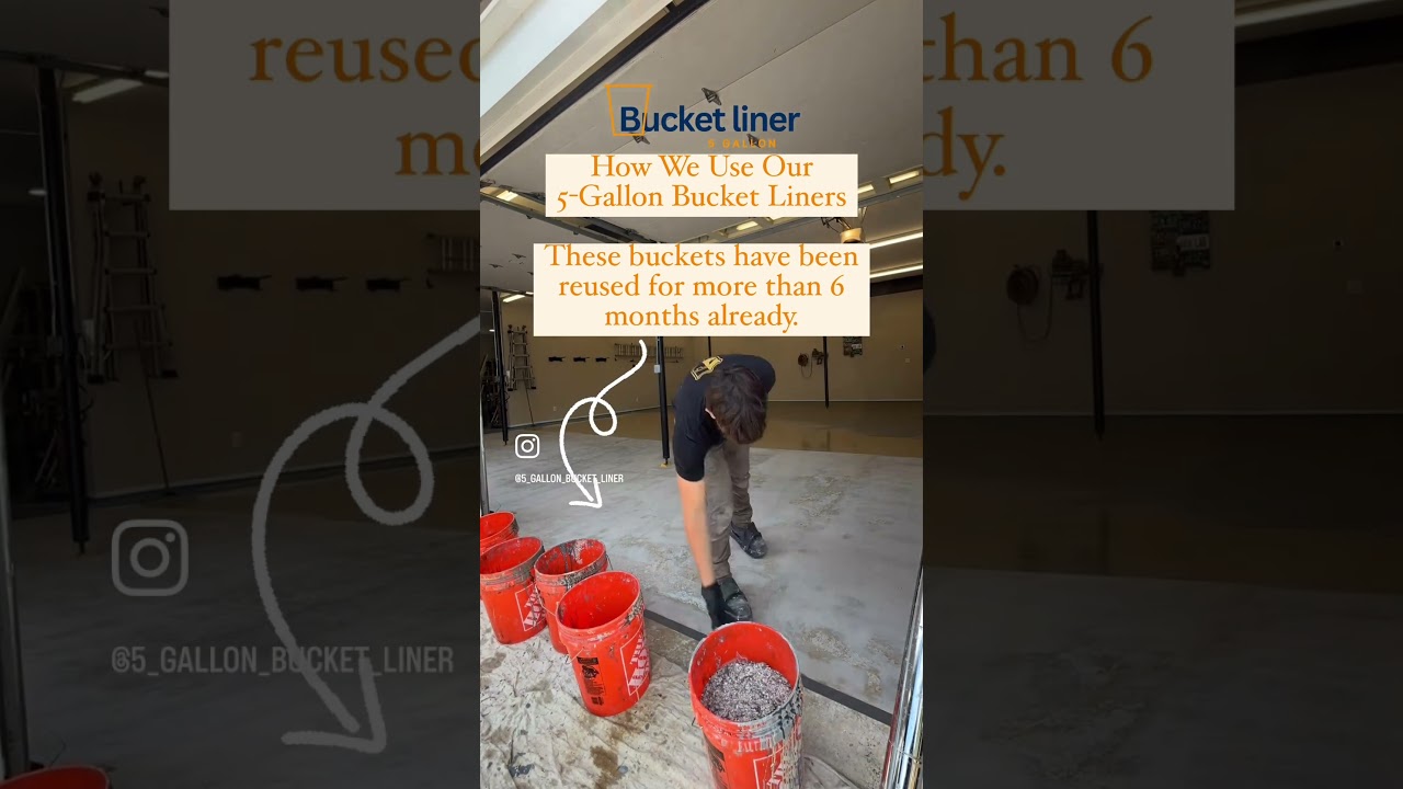 5 Gallon Bucket Liners