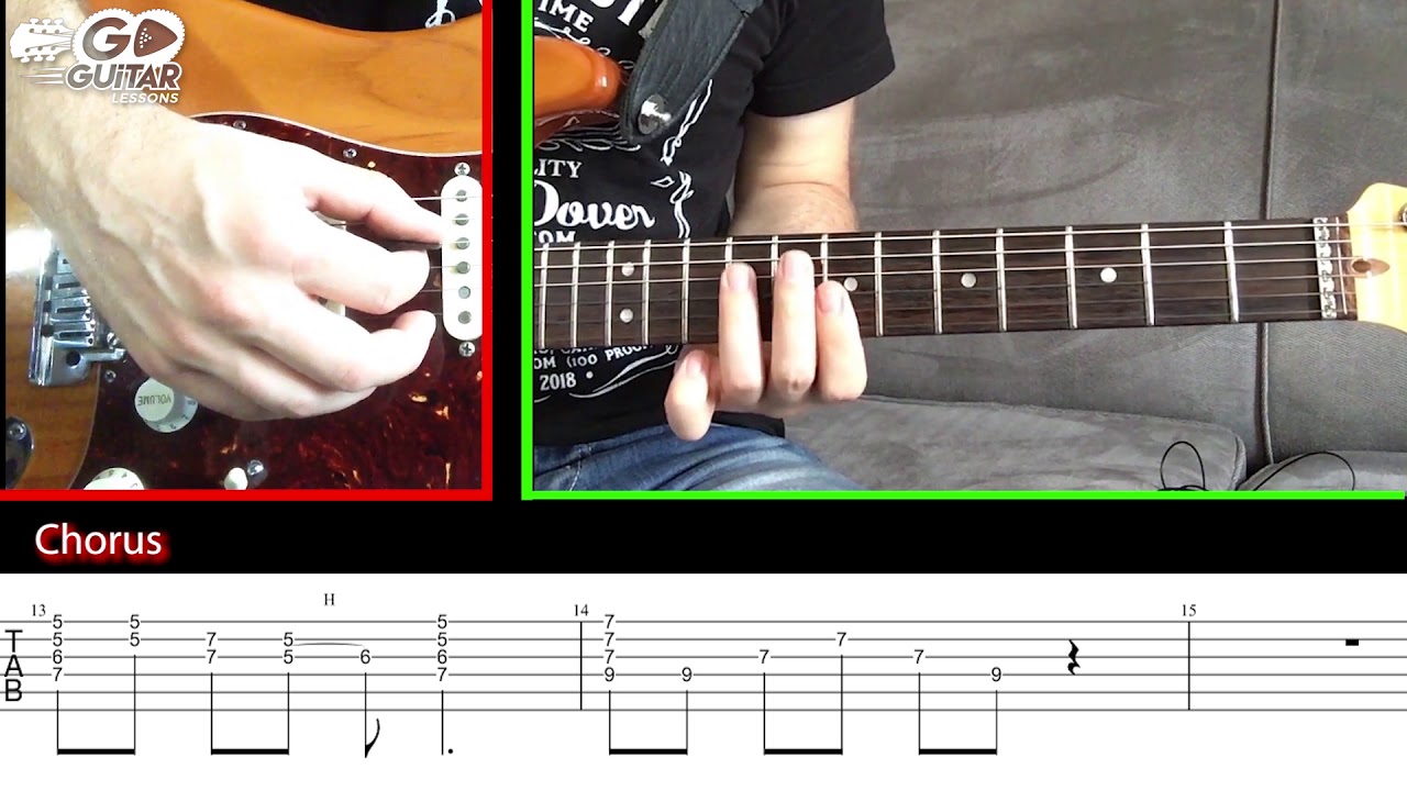 Tennessee Whiskey - Guitar Lesson -Chris Stapleton - Intro/Rhythm/Solo w/tabs