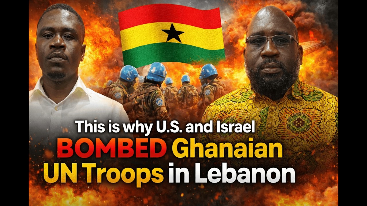 This is why USE and Israel b00med Ghanaian UN Troops in Lebanon. - Full #Breakdown