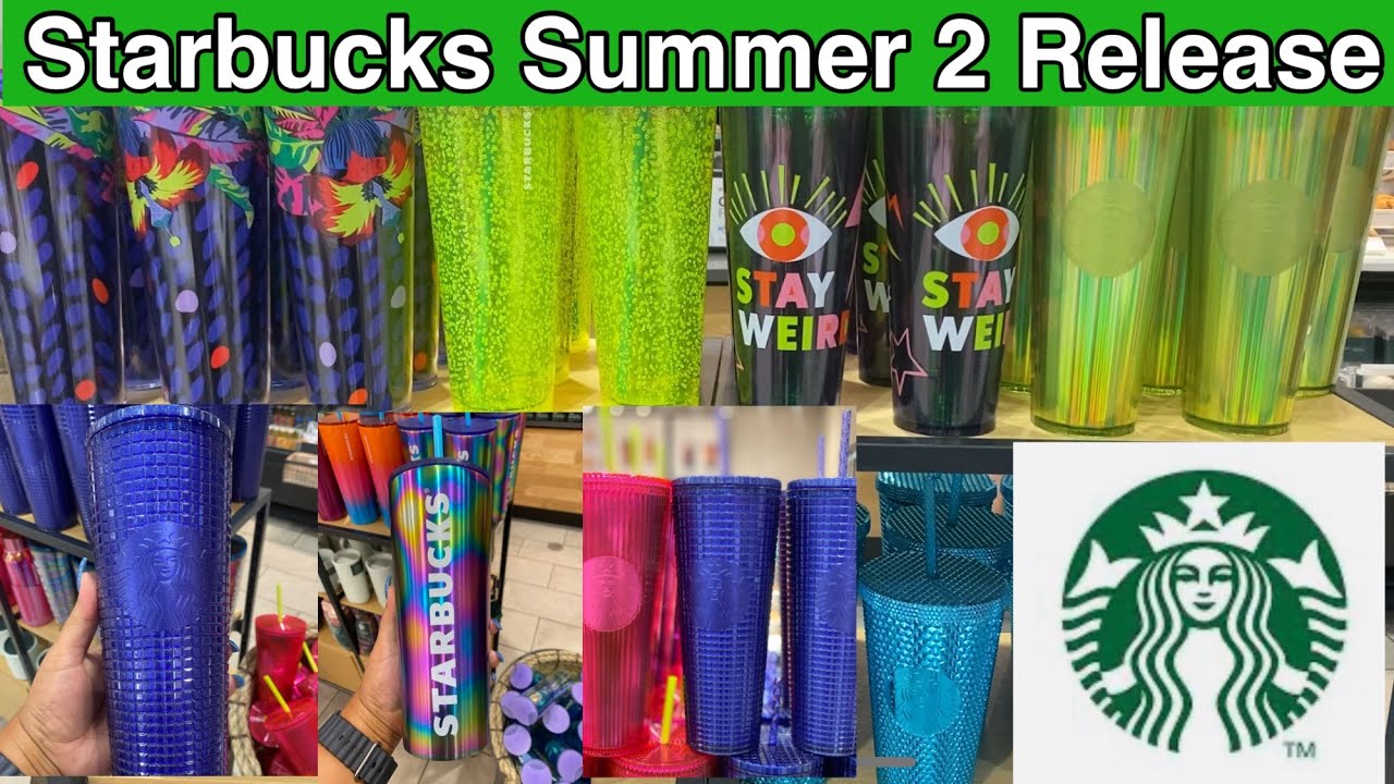 *SUMMER RELEASE DAY CH. 2* STARBUCKS RELEASE DAY STORE WALK THRU // NEW CUPS/TUMBLERS SUMMER CH. 2