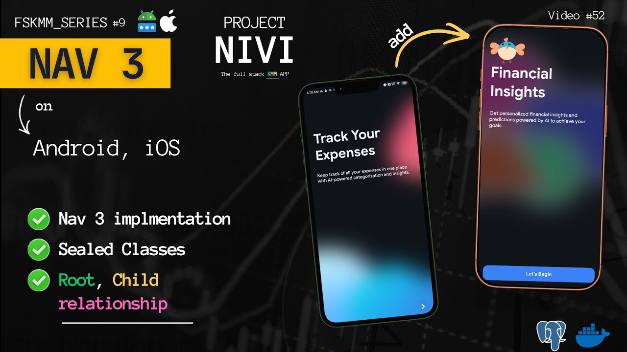 P10 : Setting up Navigation 3  || KMP || HINDI