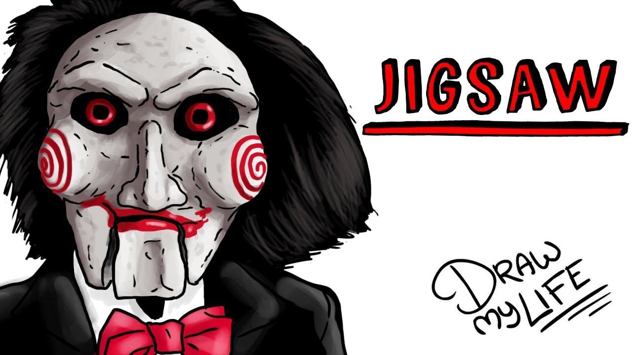 JIGSAW | Draw My Life  🎃 Especial Halloween TikTak Draw