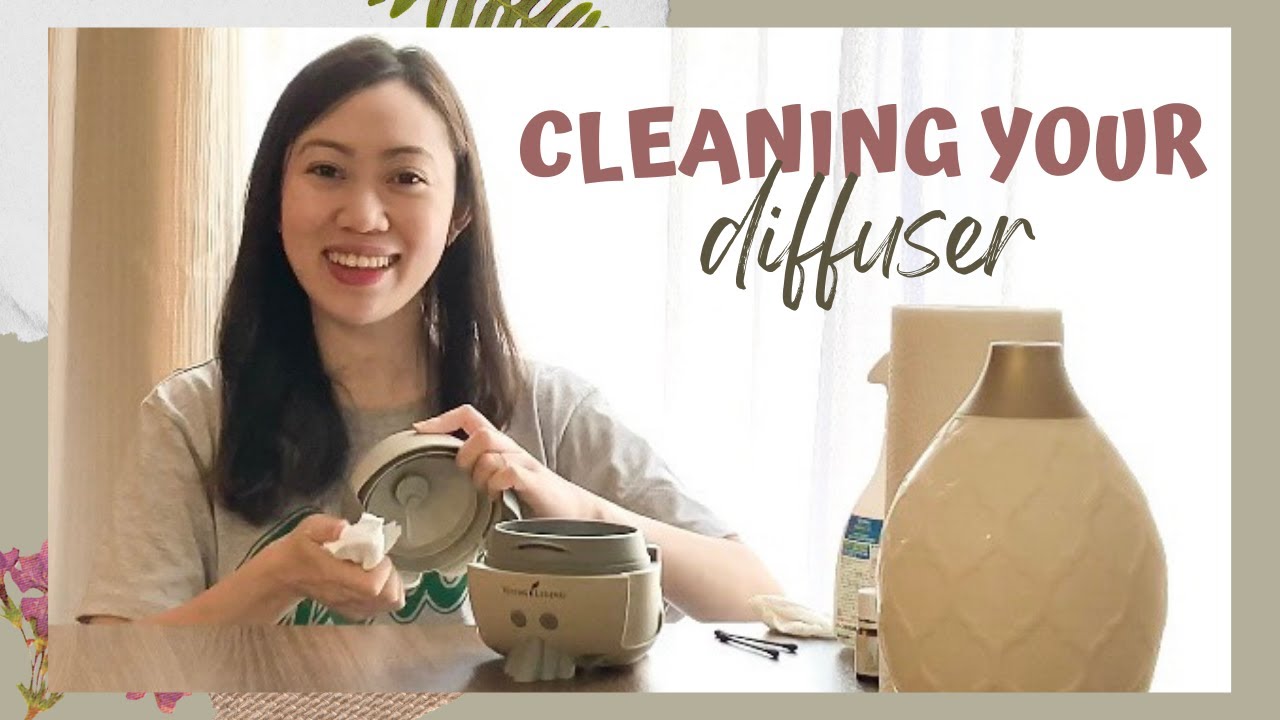 HOW TO CLEAN YOUR YOUNG LIVING DIFFUSERS | Is it safe to use vinegar?