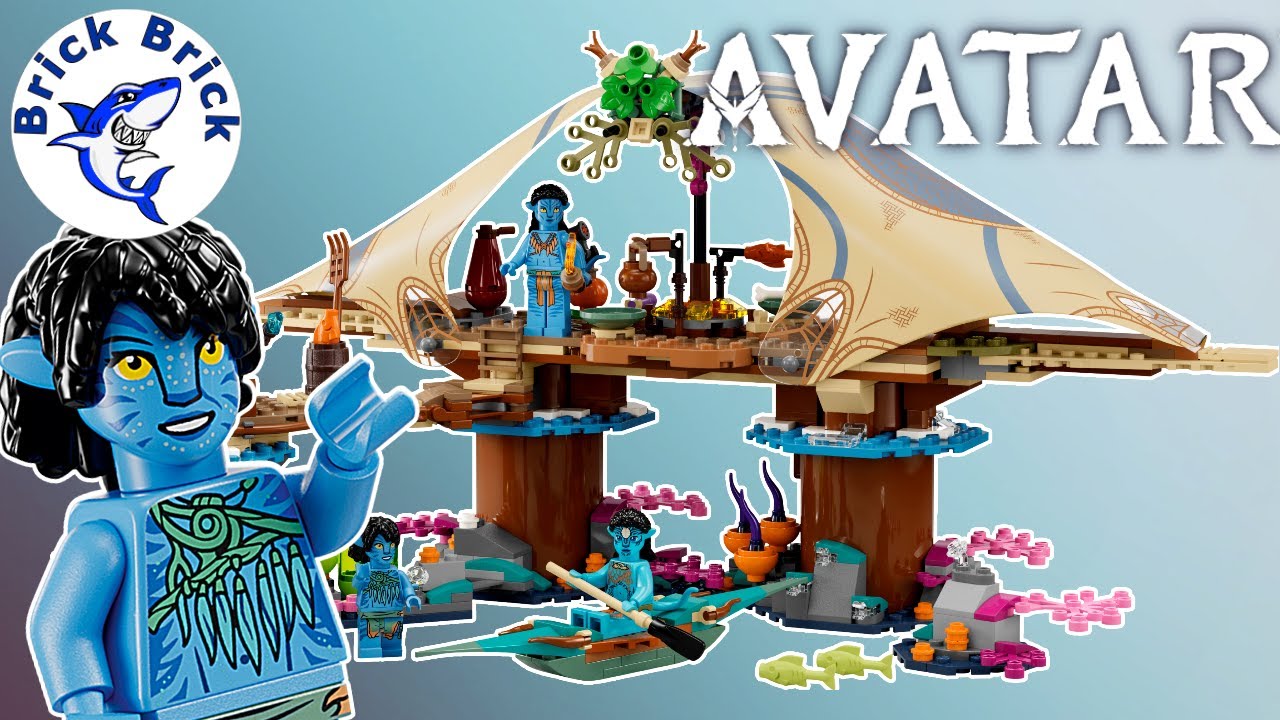 LEGO Avatar Metkayina Reef Home 75578 - Speed Build Review